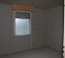 Les placos une fois tout débarrassé.