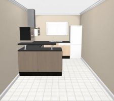 Plan de la 3D cuisine ..
on verra la proposition de caseo