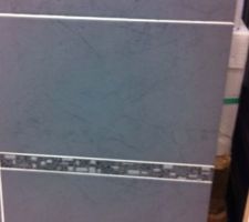 Faience - douche parents
on va changer le listel