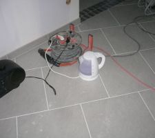 Carrelage joint&eacute;