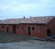 La maison!! avec toiture modifiée et fenetre du garage déplacée