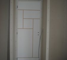 Porte salle d'eau la meme que la porte de notre chambre