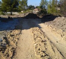 Cr&eacute;ation chemin d'acc&egrave;s