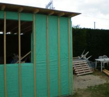 Pr&eacute;paration du bardage