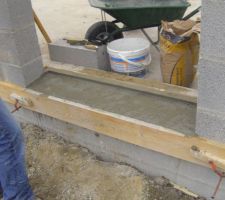 Seuil de porte fait maison