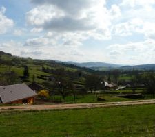 Vue depuis le terrain