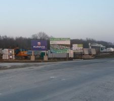 Terrain en cour de viabilisation