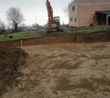 Voil&agrave; le terrassement commence