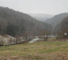 Vue depuis future terrasse