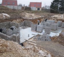 Une demi journ&eacute;e de boulot, ils ont bien avanc&eacute;(31/01)