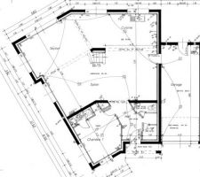 Plan provisoire Rez-de-Chaussée