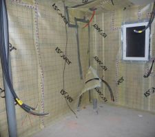 La pose de la membrane Etanche