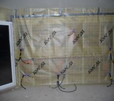 La pose de la membrane Etanche