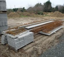 R&eacute;ception du plancher haut du rdj