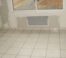 Radiateur sous fen&ecirc;tre panoramique