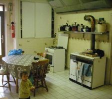 PREPARATION POUR LA POSE DE LA CUISINE