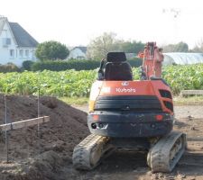 Terrassement en cours