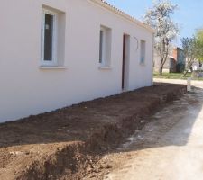 Devant la maison
