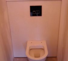 WC suspendus de l'étage