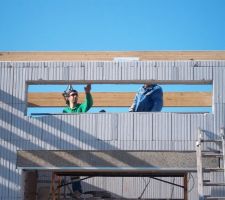 On découpe le côté exterieur et voila la nouvelle fenetre 600x 3000!!!!