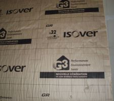 La laine de verre en 100mm