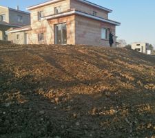 Remises en place des terres - vue inférieure