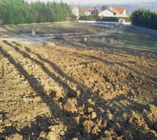 Remises en place des terres - vue vers la partie inférieure
