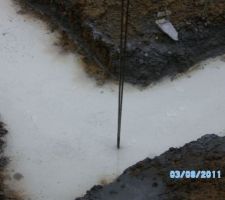 Sa sèche tout doucement mais il reste encore un peu d'eau