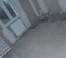 Carrelage chambre au fond à droite