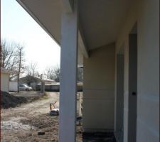 Auvent porte d'entrée