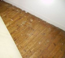état du plancher...