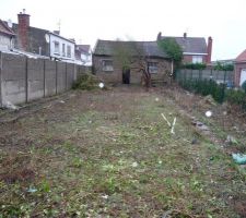 Le jardin commence a se netoyer