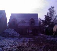Vue sous la neige