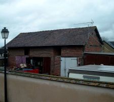 B&acirc;timent agricole existant &agrave; d&eacute;molir