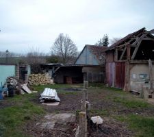 Demolition b&acirc;timent agricole