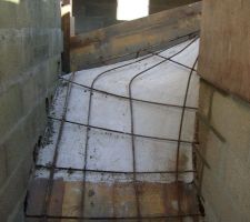 Armature de l'escalier