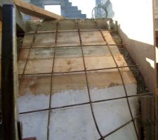 Armature de l'escalier