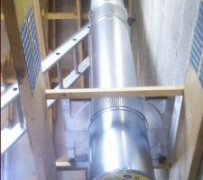 Le poujoulat compl&egrave;tement tub&eacute; vu de l'interieur de la maison