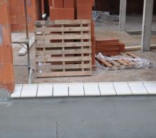 Margelles baies vitrées