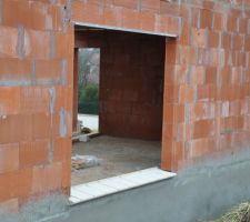 Margelles baies vitrées