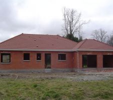 Les goutti&egrave;res sont pos&eacute;es.