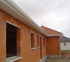 Les appuis et les goutti&egrave;res