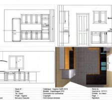 Plans de la cuisine