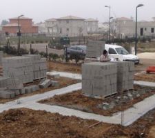 Le beton a &eacute;t&eacute; couler !