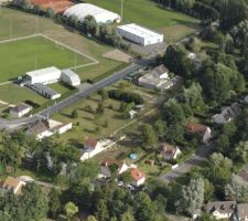 Vue du ciel
y reste de la for&ecirc;t !!
