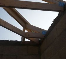 Angle de la charpente 3 pentes