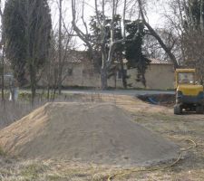 Réalisation de la tranchée