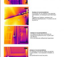 Non conformité à la RT 2005 : thermographie