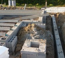 Fondation pour vide sanitaire