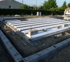 Isolation pour plancher hourdis